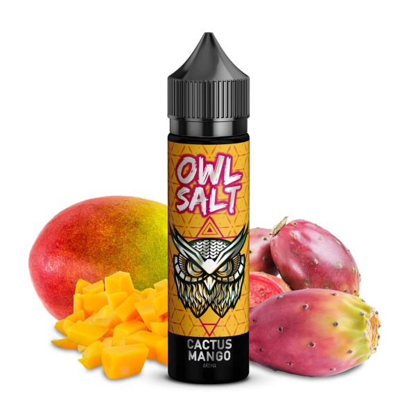 Cactus Mango - Overdosed - OWL Salt - 10ml Aroma in 60ml Flasche