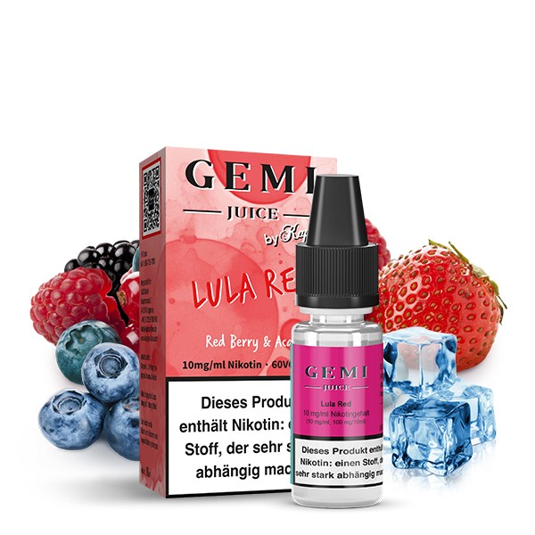 Lula Red - Gemi Juice by Kapka´s - Nikotinsalzliquid - 10ml