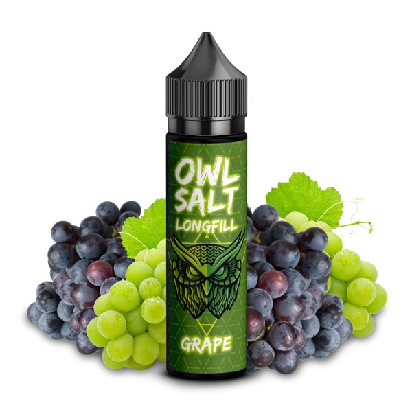 Grape - Overdosed - OWL Salt - 10ml Aroma in 60ml Flasche