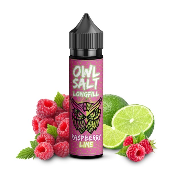 Raspberry Lime - Overdosed - OWL Salt - 10ml Aroma in 60ml Flasche