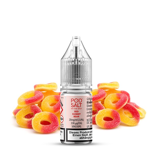 POD SALT XTRA - Red Gummy Bear - Nikotinsalz Liquid - 10ml