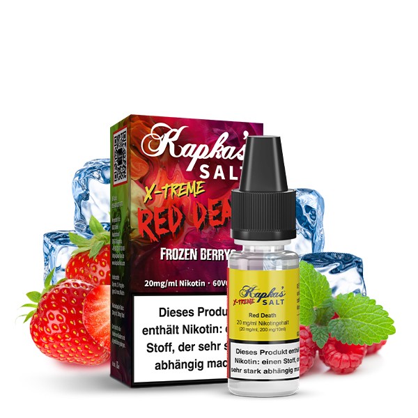 Red Death X-TREME - Kapka´s Flava - Nikotinsalzliquid - 10ml