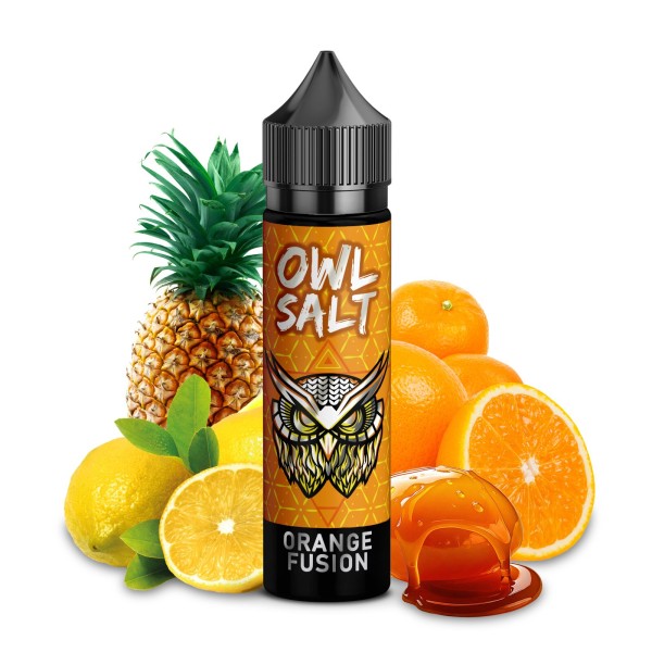 Orange Fusion - Overdosed - OWL Salt - 10ml Aroma in 60ml Flasche