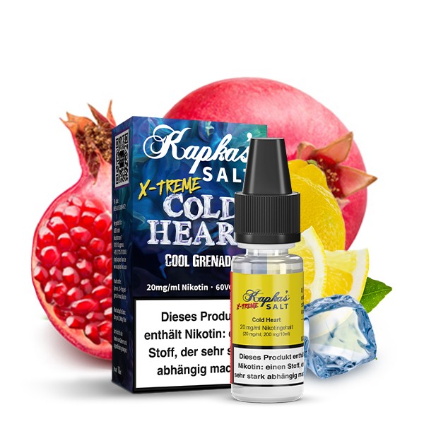 Cold Heart X-TREME - Kapka´s Flava - Nikotinsalzliquid - 10ml