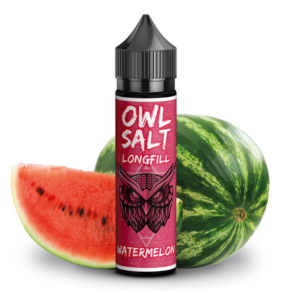 Watermelon Overdosed - OWL Salt - 10ml Aroma in 60ml Flasche