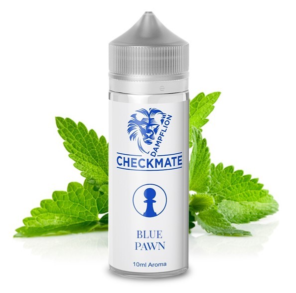 Blue Pawn - Checkmate von Dampflion - 10ml Aroma in 120ml Leerflasche