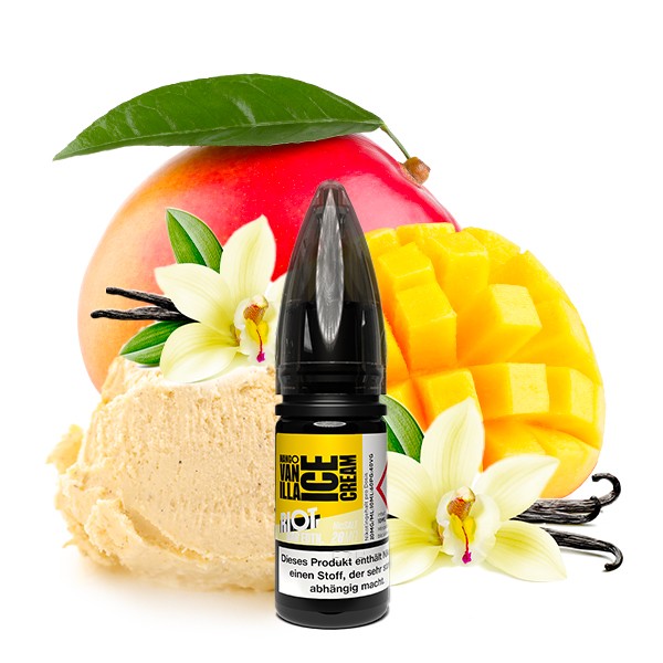 Mango Vanilla Ice Cream - Riot Squad BAR EDTN - Nikotinsalzliquid - 10ml