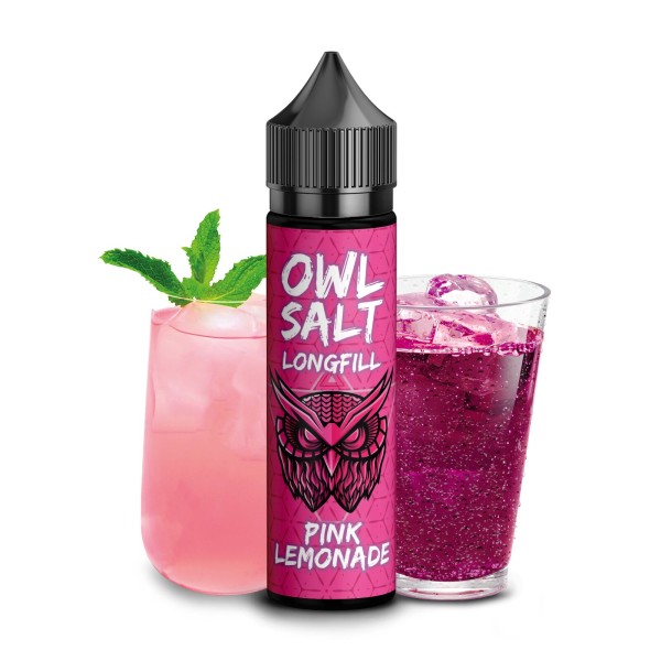 Pink Lemonade - Overdosed - OWL Salt - 10ml Aroma in 60ml Flasche