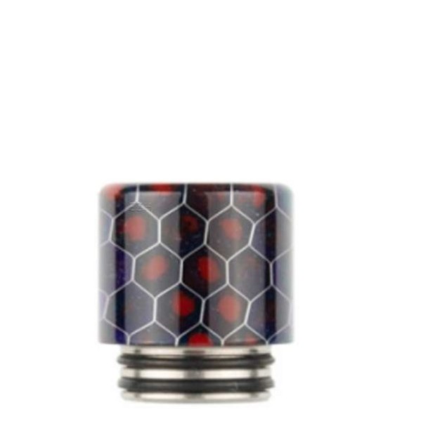 Reewape Snakeskin 510/810 Drip Tip - lila-rot