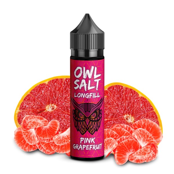 Pink Grapefruit - Overdosed - OWL Salt - 10ml Aroma in 60ml Flasche